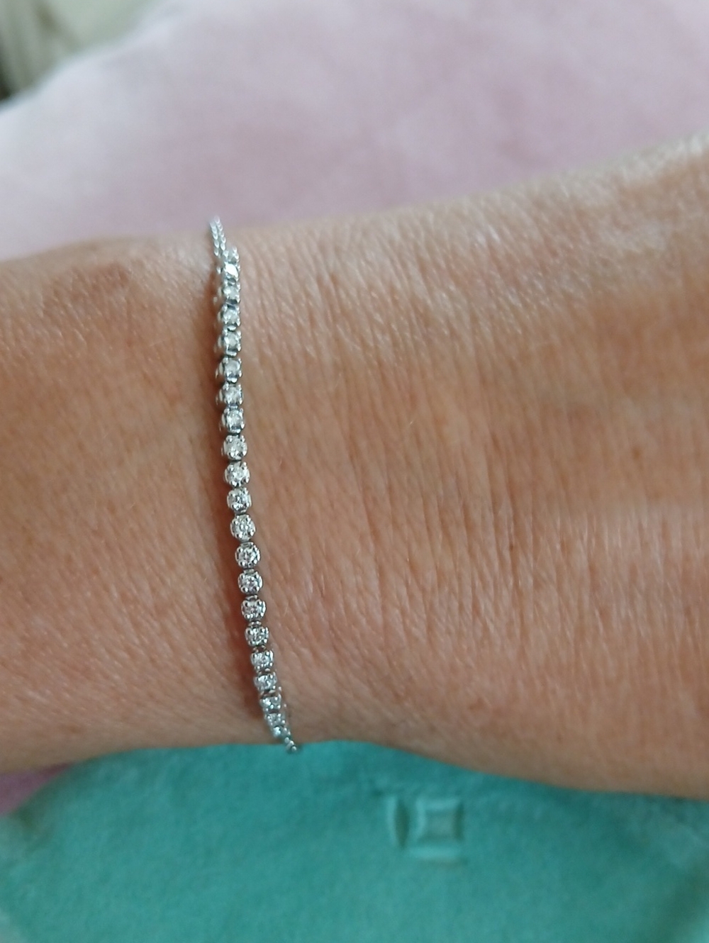 Brilliant Earth Lab Diamond Tennis Bracelet - Picture 4 of 4